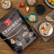 【一家人】五黑即食燕麦片600g*2袋