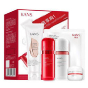 KanS 韩束 红胶囊保湿套装（洁面100ml+水20ml+乳液20ml+面霜10g+面膜）