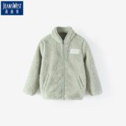 加绒休闲！JEANSWEST 真维斯 儿童加绒外套