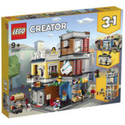 LEGO 乐高 创意百变3合1 31097 宠物店和咖啡厅排楼 *3件