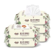 嘻嘻熊 婴儿手口专用湿巾 80抽*5大包
