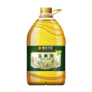恒大兴安 物理压榨一级玉米胚芽油4L 非转基因植物油