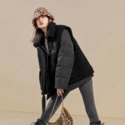 26日10点：PEACEBIRD 太平鸟 AWACA433989 女士假两件羽绒服