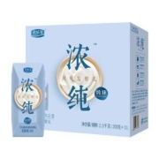 君乐宝 浓纯 益生菌 常温风味酸牛奶 原味酸奶 200g*10盒*2件