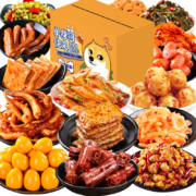 偶哥 麻辣零食大礼包 60包混合礼装