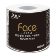 聚划算百亿补贴： C&S 洁柔 黑Face系列 有芯卷纸 4层*140g*15卷