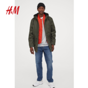20日0点、历史新低：H&M 0908449 男士夹棉派克大衣