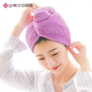 强吸水！grace 洁丽雅 W0663 速干浴帽 单条装