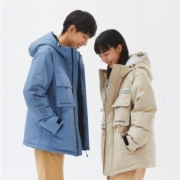 美特斯邦威 情侣款工装羽绒服