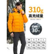限时秒杀： Onepolar 极地 D191832M 中性款800蓬白鹅绒羽绒服