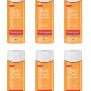 痘肌亲妈！Neutrogena 露得清 清爽祛痘沐浴露 含2%水杨酸 250ml*6瓶装 到手约￥205.42