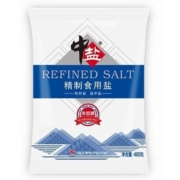 聚划算百亿补贴： 中盐 精制食用盐 未加碘 400g*6包