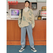 韩都衣舍 DU9705 女士毛呢哈伦休闲裤