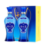 百亿补贴： YANGHE 洋河 海之蓝52度白酒 520ml*2瓶