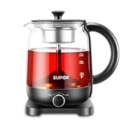苏泊尔 全自动虹吸淋喷式煮茶器 煮茶壶 1L