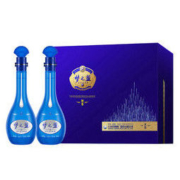 洋河(YangHe) 蓝色经典 梦之蓝M6 40.8度500ml* 2瓶 礼盒装 浓香型白酒