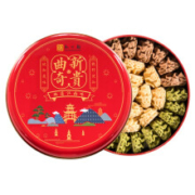 京东PLUS会员：知味观 新贵曲奇礼盒 300g/盒 *2件