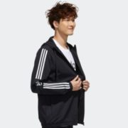 20日0点！ adidas 阿迪达斯 neo M ESNTL 3S WB FP7394 男子运动夹克