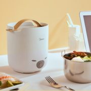 Midea 美的 MB-FB10M103 智能电饭煲 1.3L 白色