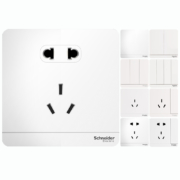 Schneider Electric 施耐德 绎尚白 86型开关插座 45只装