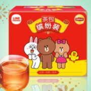 临期品！ Lipton 立顿 LINE FRIENDS 茶包缤纷装礼盒 25包*3盒 14.9元包邮（需用券）