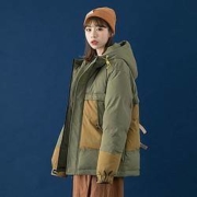 Lee Cooper MD8MD2103-F 男女同款连帽棉服