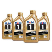 Mobil 美孚 金装美孚1号 全合成机油 0W-40 SN级 1L 4瓶装