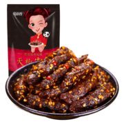 蜀道香 肉干肉脯 天椒霸道香辣牛肉干 200g *4件