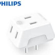 PHILIPS 飞利浦 一转三 插座转换器