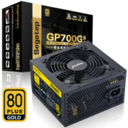京东PLUS会员： Segotep 鑫谷 GP700G 黑金版 非模组电源（600W、80PLUS金牌）