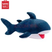 MINISO 名创优品 可爱鲨鱼公仔抱枕 22寸 低至14.95元/件