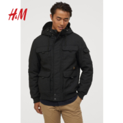 HM 0762174 男士派克工装棉服