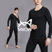 百亿补贴： Miiow 猫人 MRU20312405 男女保暖内衣套装