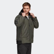 20日0点： adidas 阿迪达斯 BTS 3S HO JKT 男装冬季户外运动棉服DZ1399