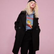 30%羊毛、百亿补贴！ elf sack 妖精的口袋 19413049-520701 女士含羊毛呢大衣