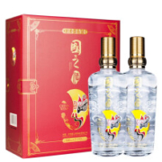 国之 52度浓香型白酒 礼盒装500ml*2瓶