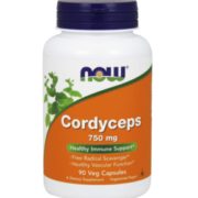 prime包邮包税！Now Foods 诺奥 冬虫夏草膳食补充胶囊 750mg*90粒