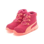 PUMA 彪马 女童高帮加绒雪地靴