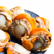 菜帮 冷冻新鲜扇贝肉 3斤