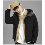 PEACEBIRD MEN 太平鸟 BWAB94105 男士连帽棉服