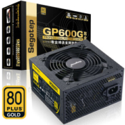 京东PLUS会员： Segotep 鑫谷 GP600G 黑金版 电源 额定500W