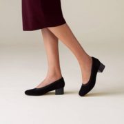 限35.5码！Clarks 其乐 Chartli Fame 女士复古英伦粗跟单鞋 含税到手￥202.66