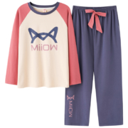 聚划算百亿补贴：猫人 睡衣 家居服套装