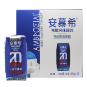 百亿补贴：伊利 安慕希 风味酸奶 原味 205g*12盒