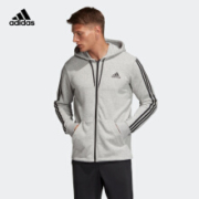 20日0点：adidas 阿迪达斯 MH 3S FZ FT 男装运动型格夹克外套DQ1454