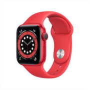 聚划算百亿补贴： Apple 苹果 Watch Series 6 智能手表 40mm GPS款 红色