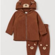 20日0点！ H&M 婴幼童抓绒加厚套装