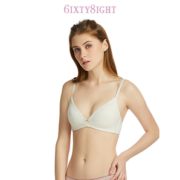 百亿补贴！ 6IXTY8IGHT BR08081 蕾丝边无钢圈莫代尔文胸 29.9元包邮