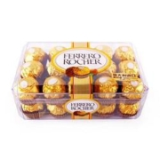 费列罗 榛果威化巧克力 30粒 375g + 金锣 火腿肠 玉米香甜王 30g*9支 *2件