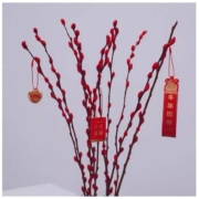 PLUS会员：京东 鲜花速递 远方的花 年宵花 银柳8枝